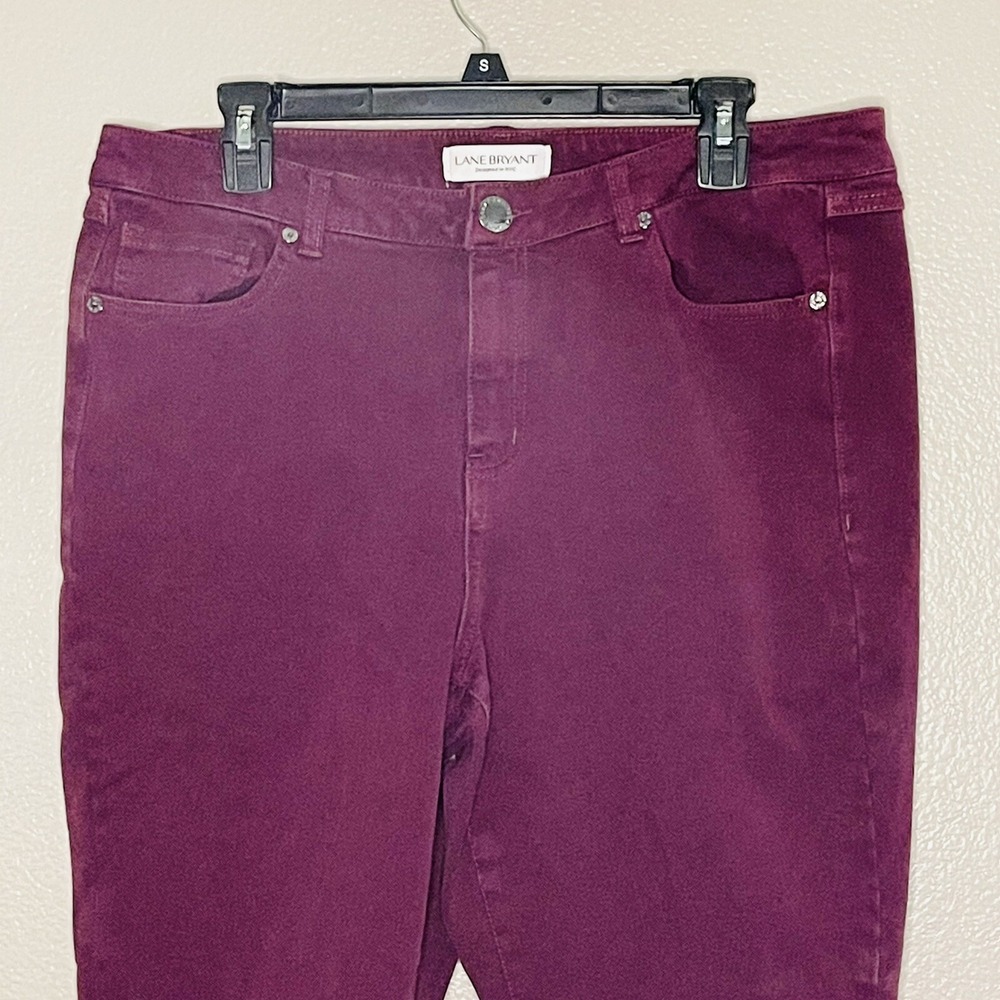Lane Bryant High Rise Skinny‎ Jeans 14 - Picture 5 of 9